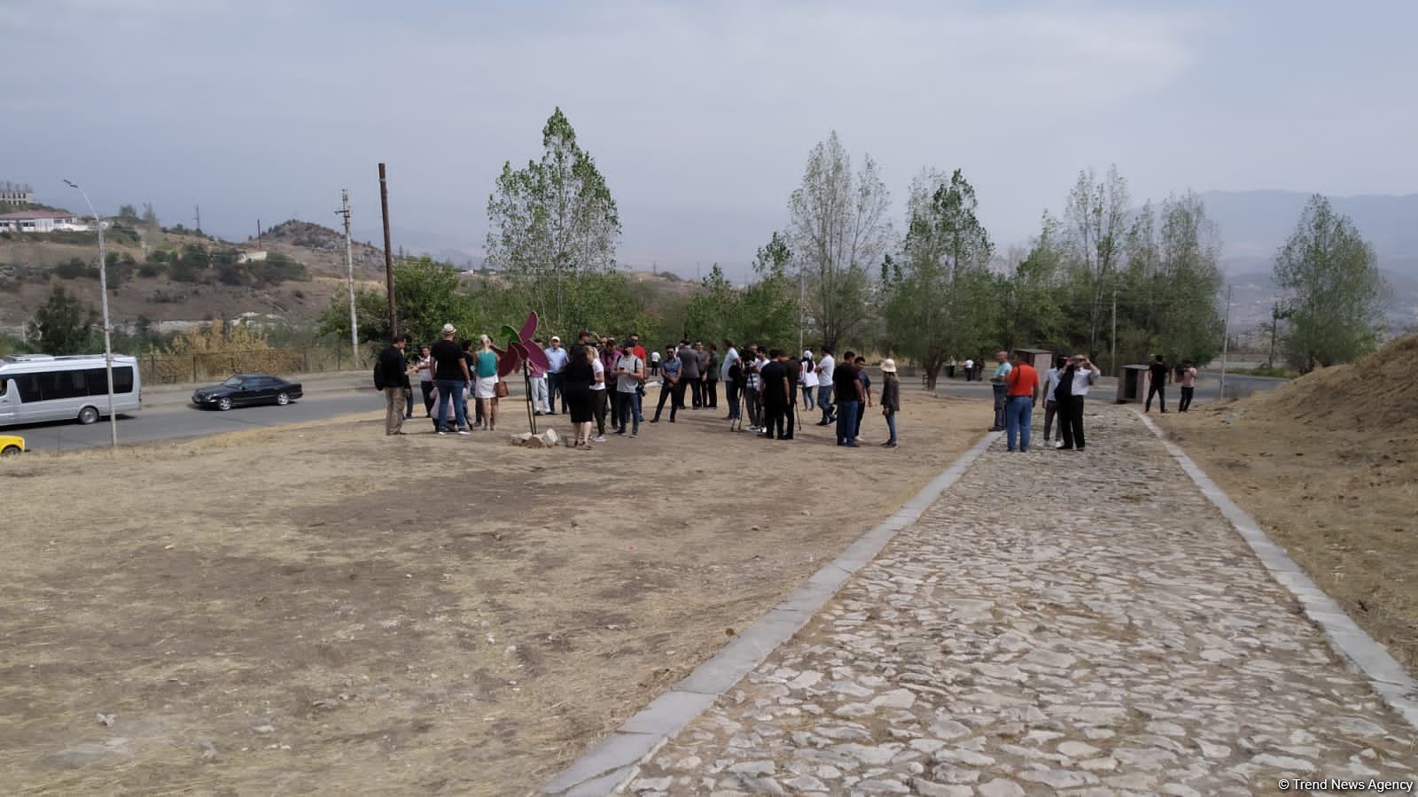Media reps of Turkic Council members, observer countries visiting Azerbaijan's Shusha (PHOTO)