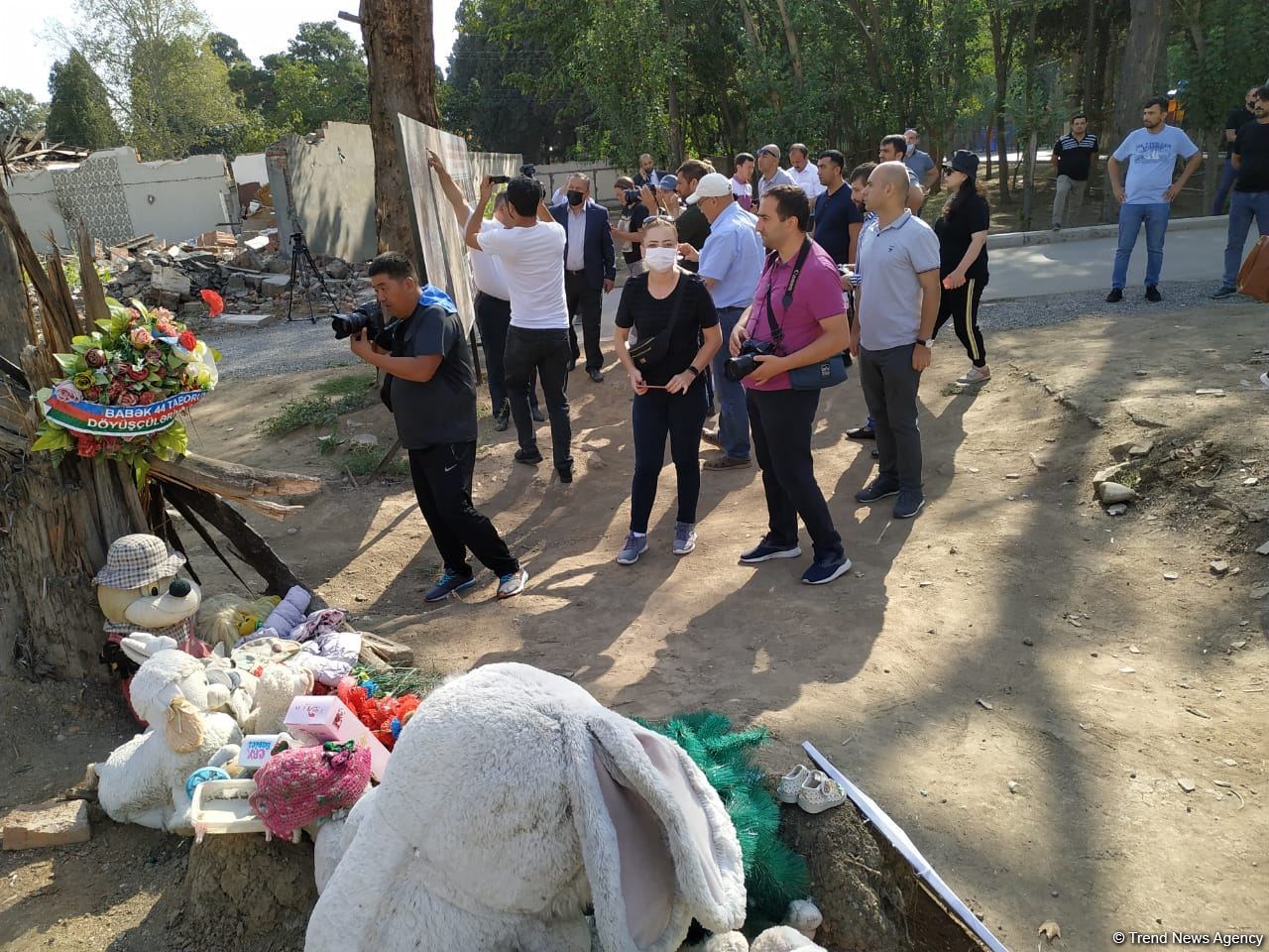 Turkic Council media reps touring Azerbaijan's Ganja city (PHOTO)