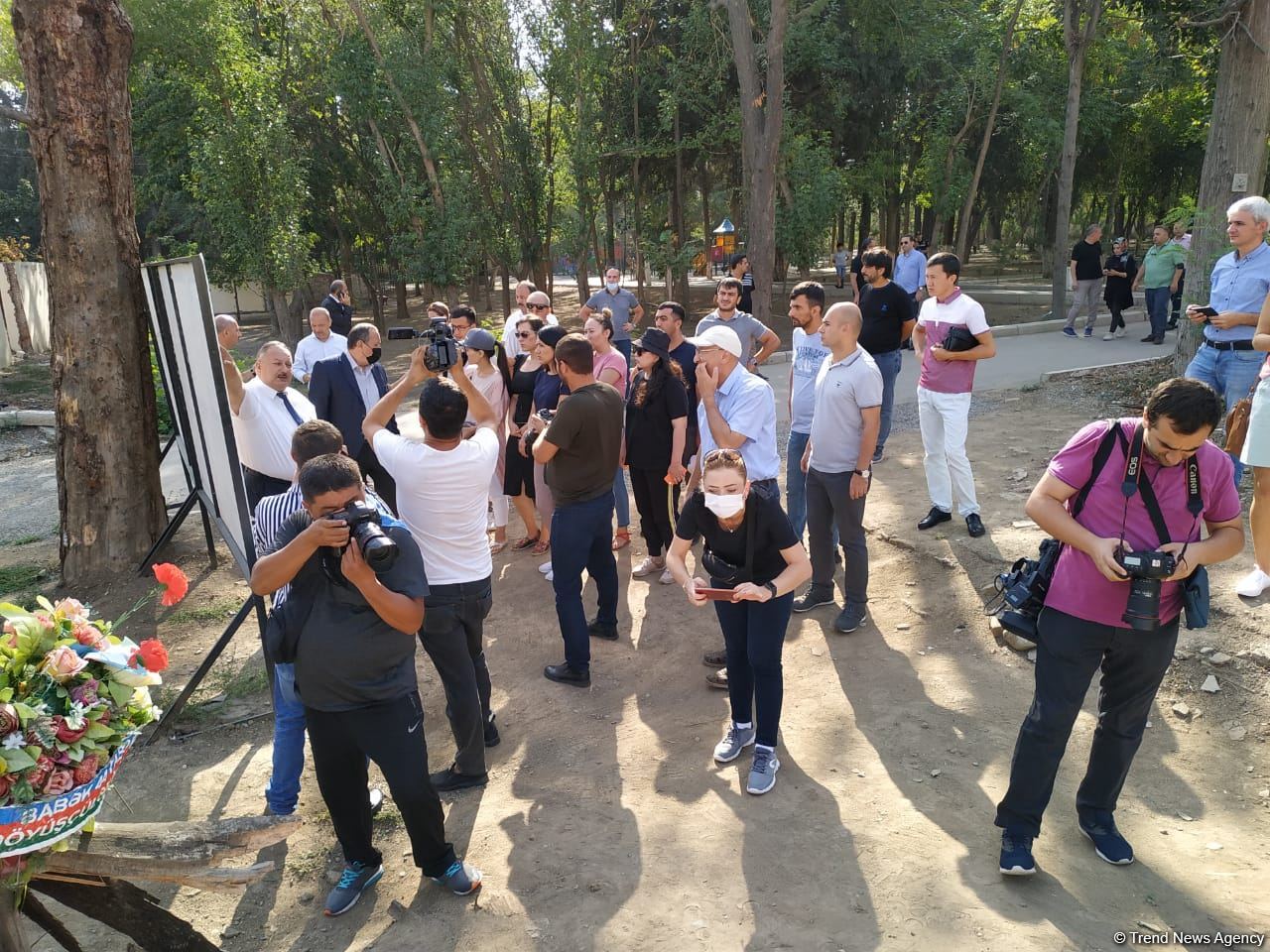 Turkic Council media reps touring Azerbaijan's Ganja city (PHOTO)