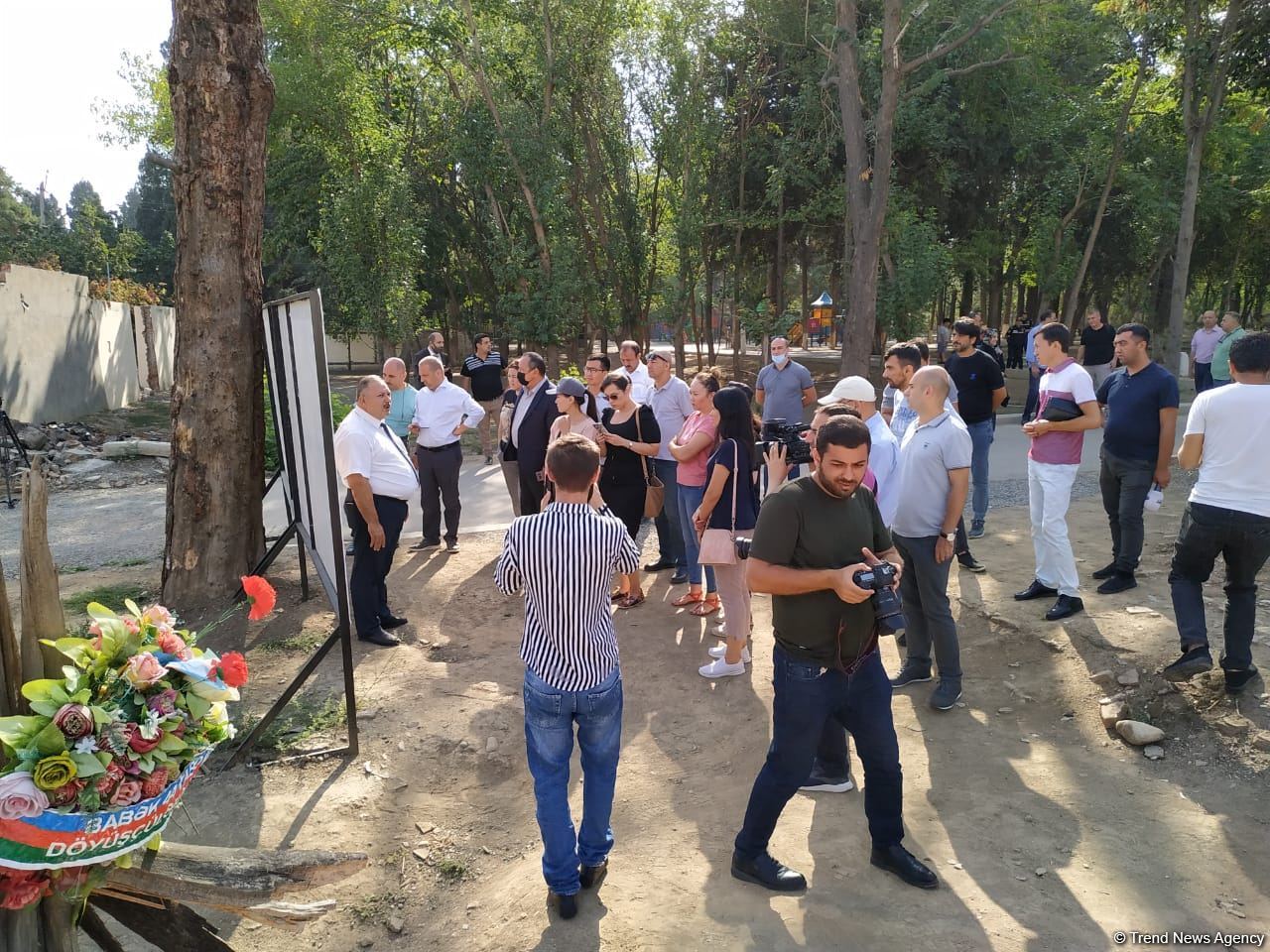 Turkic Council media reps touring Azerbaijan's Ganja city (PHOTO)