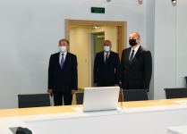 President Ilham Aliyev inaugurates Sumgayit Court Complex (PHOTO)