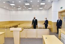 President Ilham Aliyev inaugurates Sumgayit Court Complex (PHOTO)