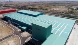 President Ilham Aliyev attends launches Azmonbat enterprise in Sumgayit Chemical Industrial Park (PHOTO)