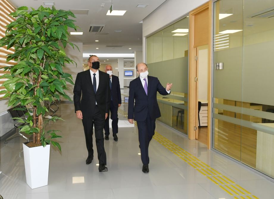 President Ilham Aliyev inaugurates Sumgayit Court Complex (PHOTO)