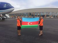 Историческое событие: В аэропорту Физули приземлился самолет AZAL «KARABAKH» (ФОТО/ВИДЕО)