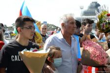 Еще одна группа паралимпийцев Азербайджана вернулась на родину (ФОТО/ВИДЕО)