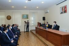 Новый министр молодежи и спорта Азербайджана Фарид Гайыбов представлен коллективу (ФОТО)