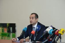 Новый министр молодежи и спорта Азербайджана Фарид Гайыбов представлен коллективу (ФОТО)