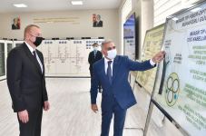 Президент Ильхам Алиев принял участие в открытии подстанции "Бузовна-1" в Хазарском районе Баку (ФОТО/ВИДЕО)
