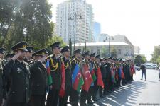 Проходят шествия в связи со 103-й годовщиной освобождения Баку от большевистско-дашнакской оккупации (ФОТО)