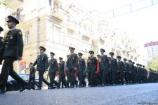 Проходят шествия в связи со 103-й годовщиной освобождения Баку от большевистско-дашнакской оккупации (ФОТО)