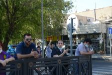 Проходят шествия в связи со 103-й годовщиной освобождения Баку от большевистско-дашнакской оккупации (ФОТО)