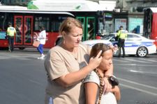 Проходят шествия в связи со 103-й годовщиной освобождения Баку от большевистско-дашнакской оккупации (ФОТО)