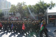 Проходят шествия в связи со 103-й годовщиной освобождения Баку от большевистско-дашнакской оккупации (ФОТО)