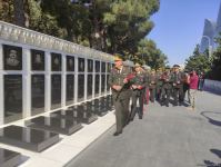 Проходят шествия в связи со 103-й годовщиной освобождения Баку от большевистско-дашнакской оккупации (ФОТО)