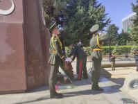 Проходят шествия в связи со 103-й годовщиной освобождения Баку от большевистско-дашнакской оккупации (ФОТО)