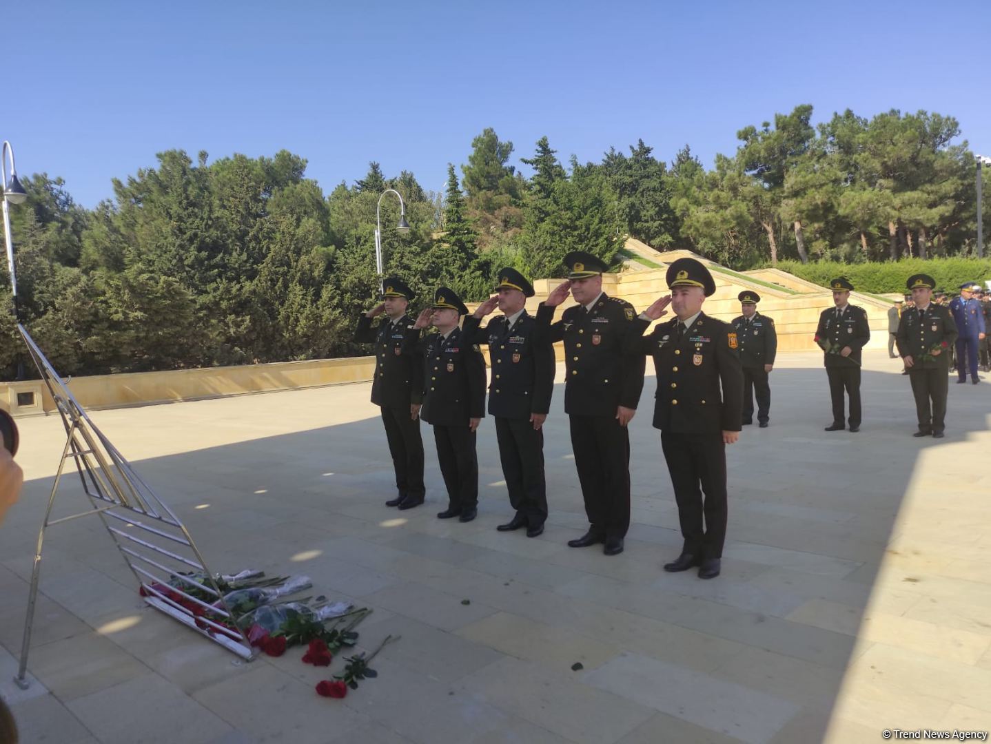 Проходят шествия в связи со 103-й годовщиной освобождения Баку от большевистско-дашнакской оккупации (ФОТО)