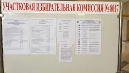 В посольстве России в Баку проходит голосование в связи с выборами в Госдуму (ФОТО)