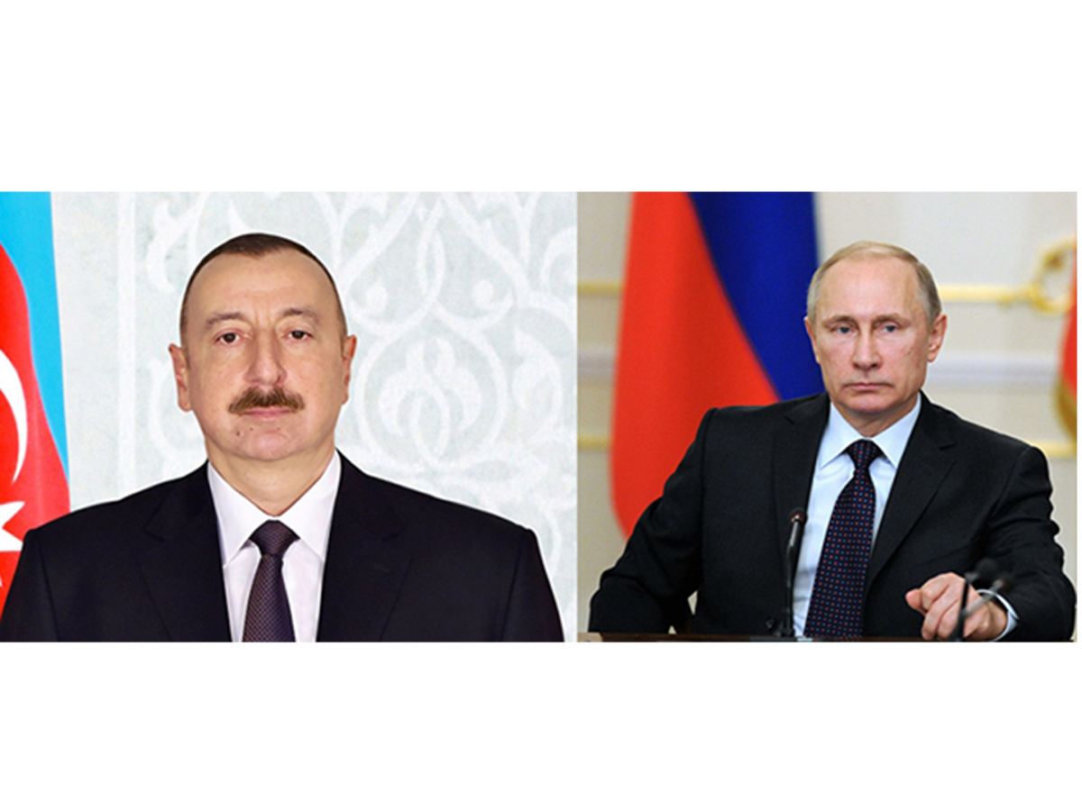 Президент Ильхам Алиев позвонил Владимиру Путину