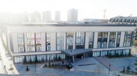 Azerbaijani president, first lady attend inauguration of new building of Baku European Lyceum (PHOTO)