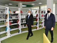 Azerbaijani president, first lady attend inauguration of new building of Baku European Lyceum (PHOTO)