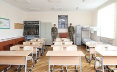 President Ilham Aliyev views conditions created at secondary school No 71 in Sabunchu district (PHOTO)