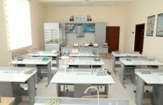 President Ilham Aliyev views conditions created at secondary school No 71 in Sabunchu district (PHOTO)