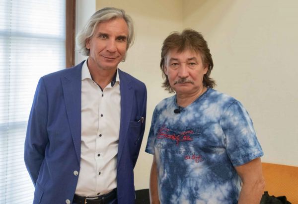 Известный российский актер и каскадер приехал в Баку (ФОТО)