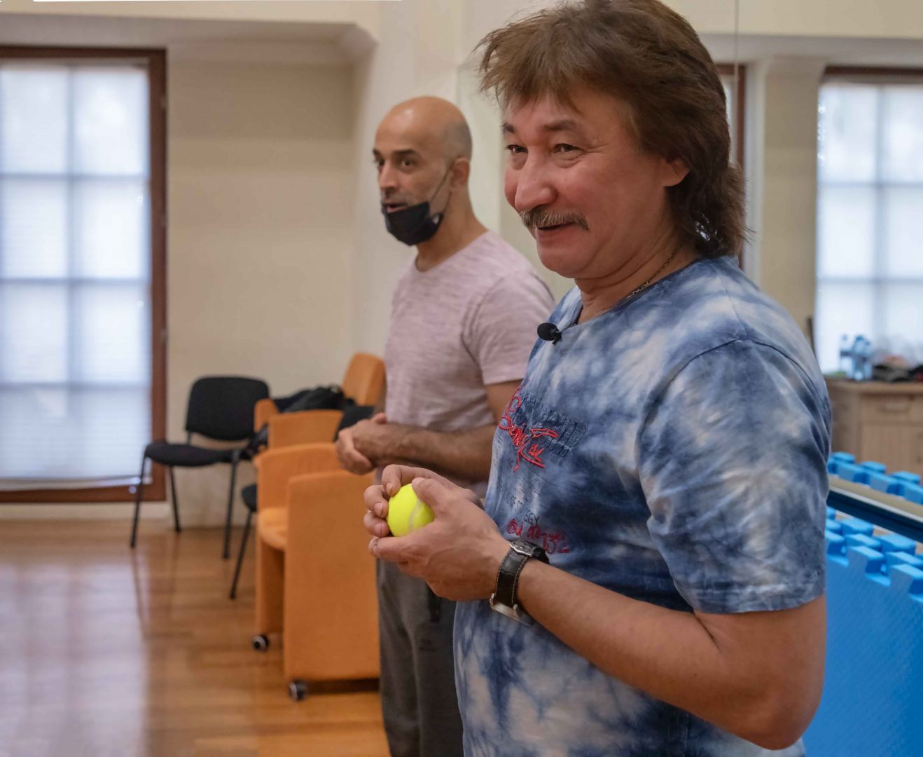 Известный российский актер и каскадер приехал в Баку (ФОТО)