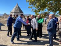 Residents of Aghdam make another trip to their native lands (PHOTO)