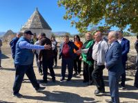 Residents of Aghdam make another trip to their native lands (PHOTO)