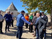 Residents of Aghdam make another trip to their native lands (PHOTO)