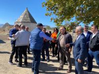 Residents of Aghdam make another trip to their native lands (PHOTO)