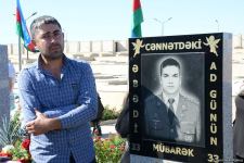 Azerbaijani people paying tribute to memory of martyrs  (PHOTO)