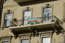 Улицы и проспекты Баку в День памяти украшены азербайджанскими флагами (ФОТО)
