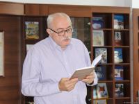Известный российский писатель в Баку: О дуэли Пушкина и пуле, пролетевшей мимо (ФОТО)