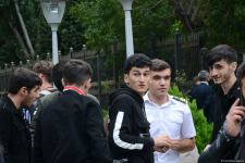 В БГУ объяснили причины скопления студентов перед корпусами вуза (ФОТО)