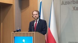 В Баку прошла пресс-конференция глав МИД Азербайджана и Чехии  (ФОТО/ВИДЕО)