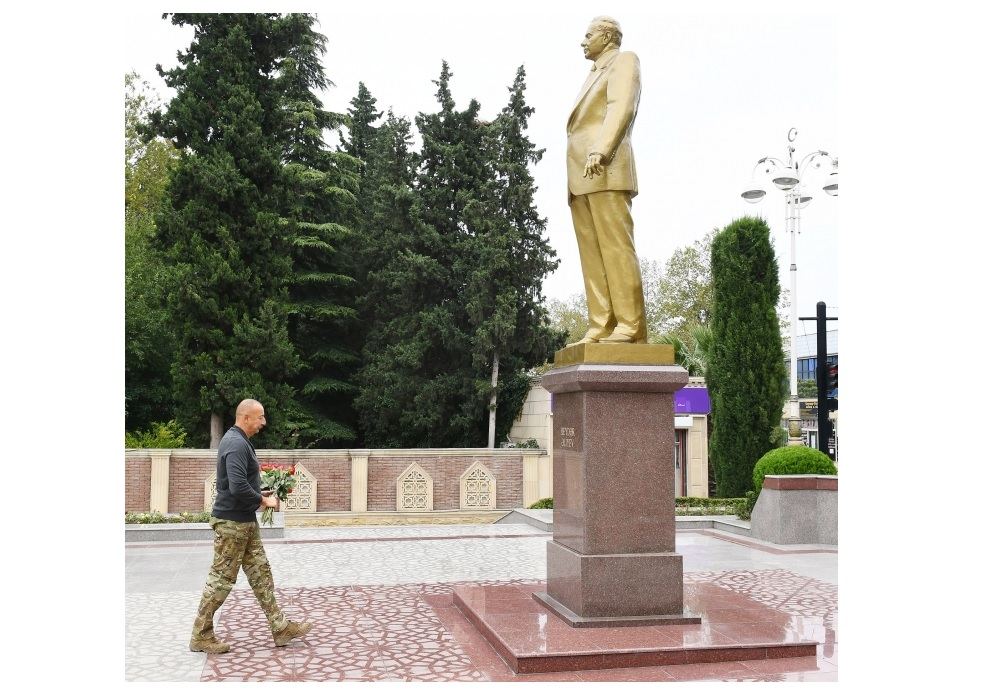 Президент Ильхам Алиев совершил поездку в Тертерский и Бардинский районы (ФОТО/ВИДЕО)