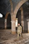 Президент Ильхам Алиев поднял флаг Азербайджана в селе Талыш Тертерского района (ФОТО)