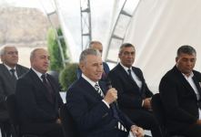 Президент Ильхам Алиев встретился с представителями общественности Джебраильского района,  заложил фундамент мемориального комплекса и дал старт восстановлению города Джебраил (ФОТО)