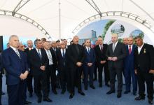 Президент Ильхам Алиев встретился с представителями общественности Джебраильского района,  заложил фундамент мемориального комплекса и дал старт восстановлению города Джебраил (ФОТО)