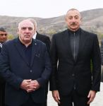 Президент Ильхам Алиев встретился с представителями общественности Джебраильского района,  заложил фундамент мемориального комплекса и дал старт восстановлению города Джебраил (ФОТО)