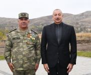 Президент Ильхам Алиев встретился с представителями общественности Джебраильского района,  заложил фундамент мемориального комплекса и дал старт восстановлению города Джебраил (ФОТО)