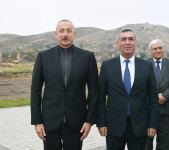 Президент Ильхам Алиев встретился с представителями общественности Джебраильского района,  заложил фундамент мемориального комплекса и дал старт восстановлению города Джебраил (ФОТО)