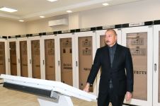 President Ilham Aliyev attends inaugurating of 'Jabrayil' substation (PHOTO)
