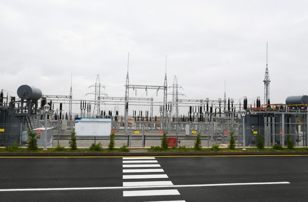 President Ilham Aliyev attends inaugurating of 'Jabrayil' substation (PHOTO)