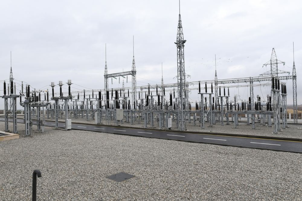 President Ilham Aliyev attends inaugurating of 'Jabrayil' substation (PHOTO)