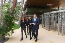 President Ilham Aliyev and First Lady Mehriban Aliyeva attend inauguration of Baku Zoological Park after reconstruction (PHOTO)