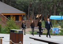 President Ilham Aliyev and First Lady Mehriban Aliyeva attend inauguration of Baku Zoological Park after reconstruction (PHOTO)